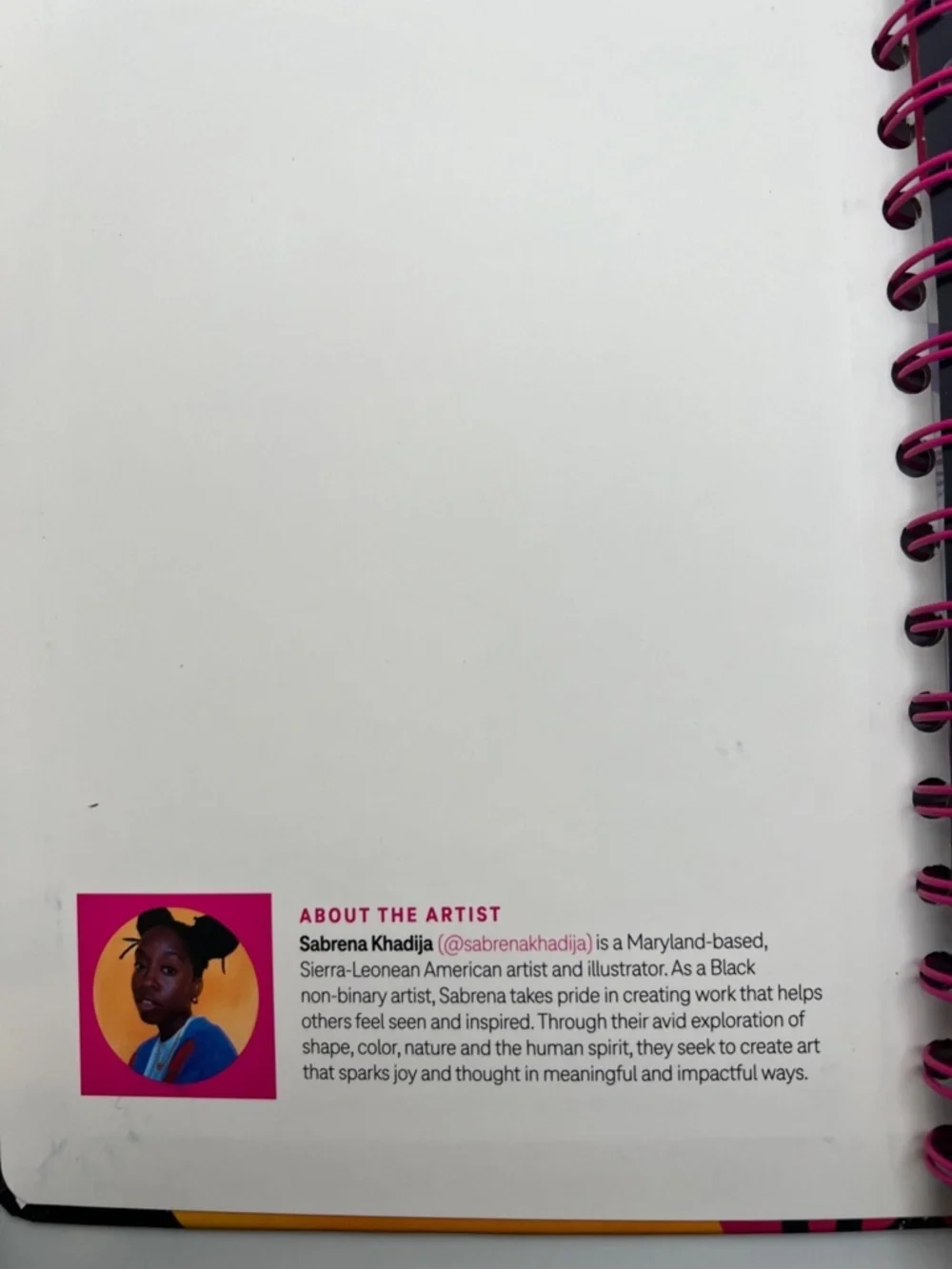 T-Mobile Black History Month Spiral Journal Notebook with Stickers